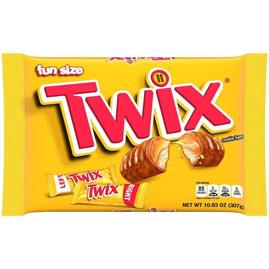 Twix Fun Size Cookie Bars 10.83 oz