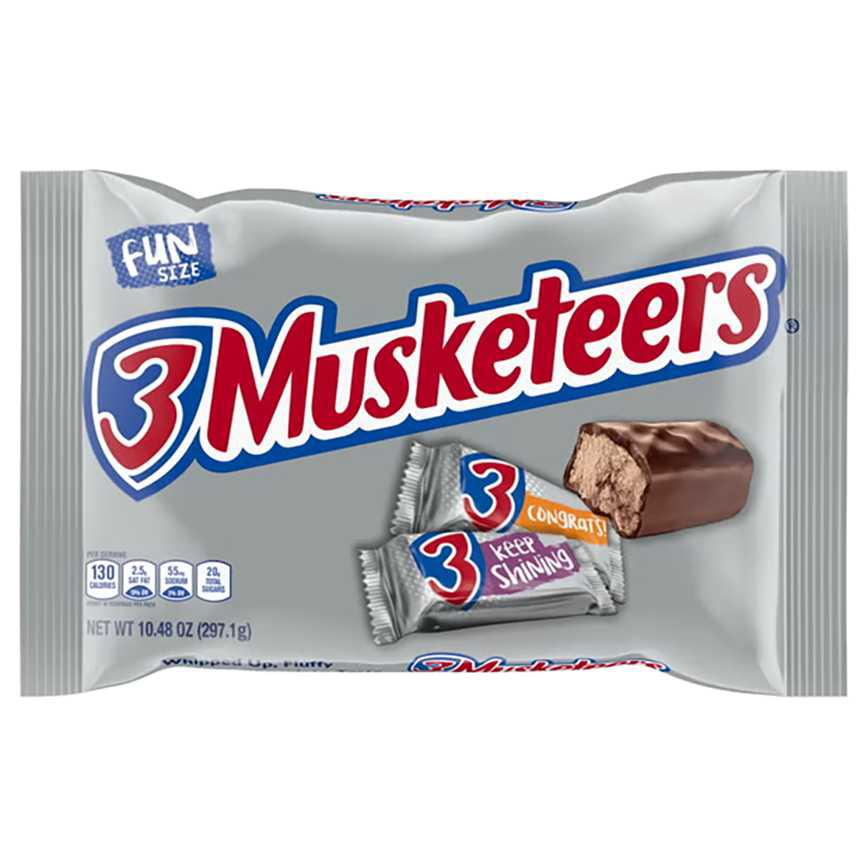 3 Musketeers Fun Size Chocolate Candy 10.48 oz