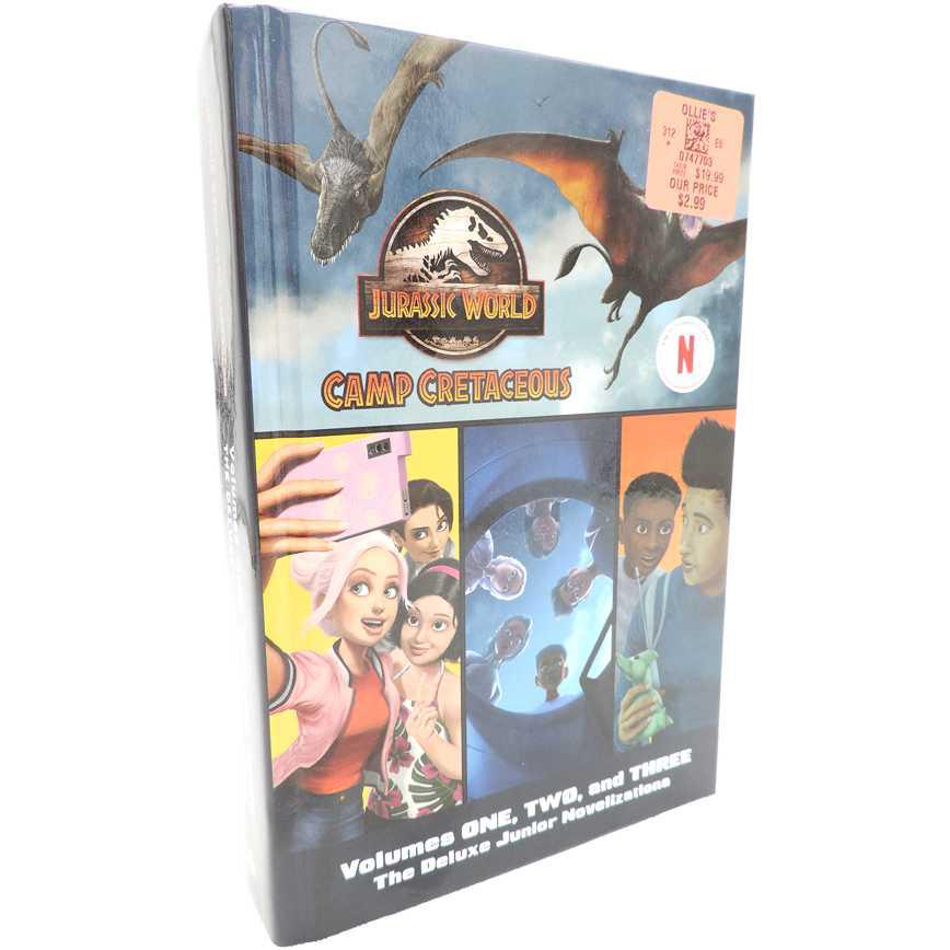 Jurassic World: Camp Cretaceous Deluxe Junior Novelization Hardcover Book