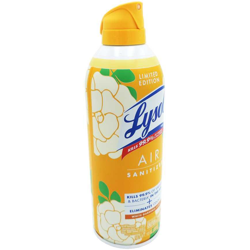 Lysol Air Sanitizer White Gardenia 10 oz.