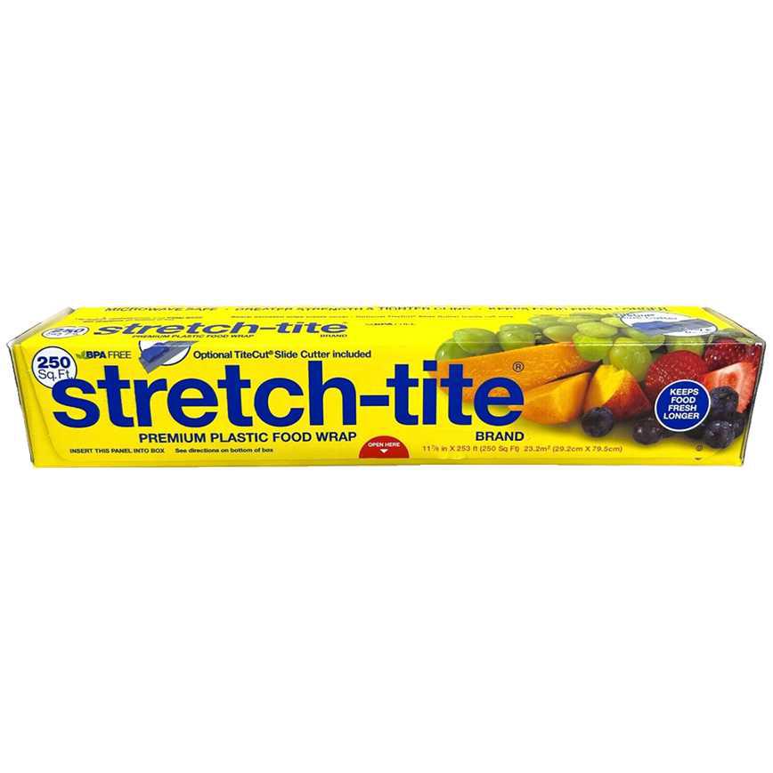 Stretch-Tite Plastic Food Wrap 250 sq. ft.