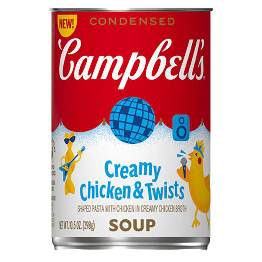 Campbell's Creamy Chicken & Twists Soup 10.5 oz.