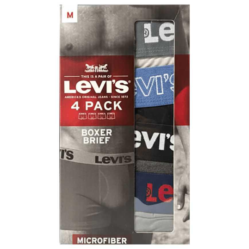 Levi's Men's Boxer Brief Assortment 4 pk.