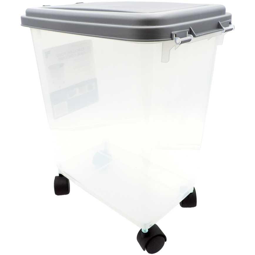 Sharper Image Rolling Pet Food Storage Container 20 lb.