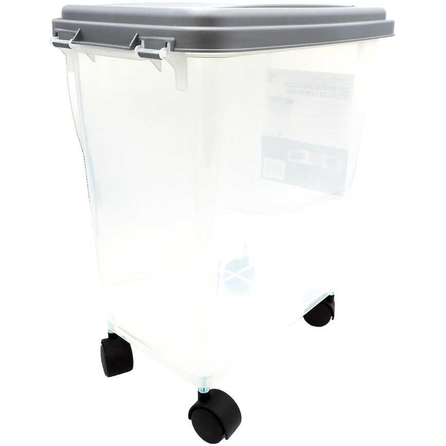 Sharper Image Rolling Pet Food Storage Container 20 lb.