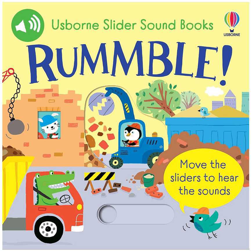 Usborne Slider Sound Books: Rummble! Board Book