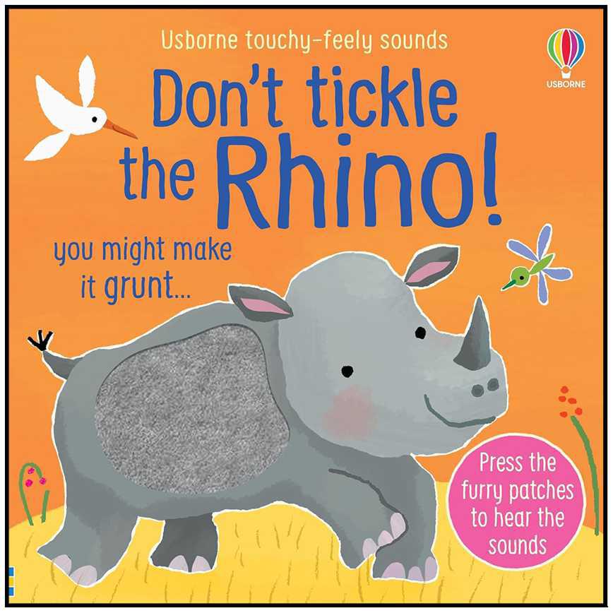 Usborne Don’t Tickle the Rhino! Sound Book