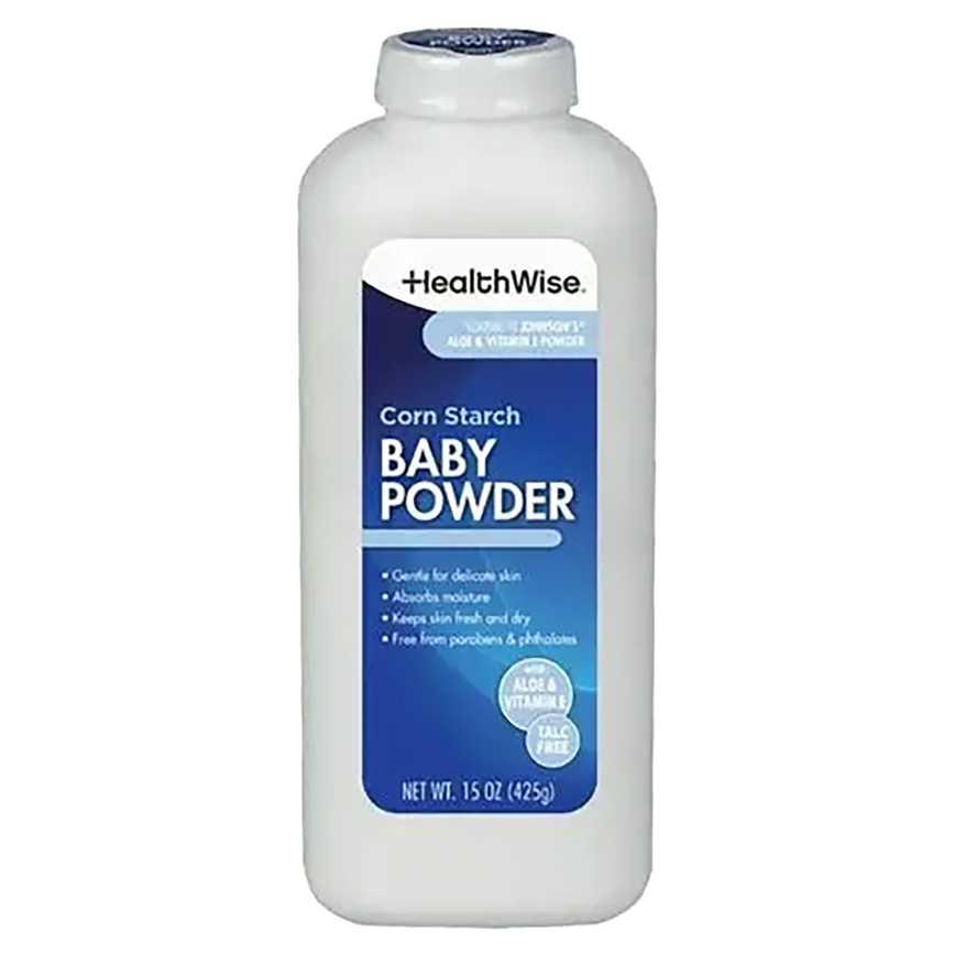 Healthwise Baby Powder 15 oz.