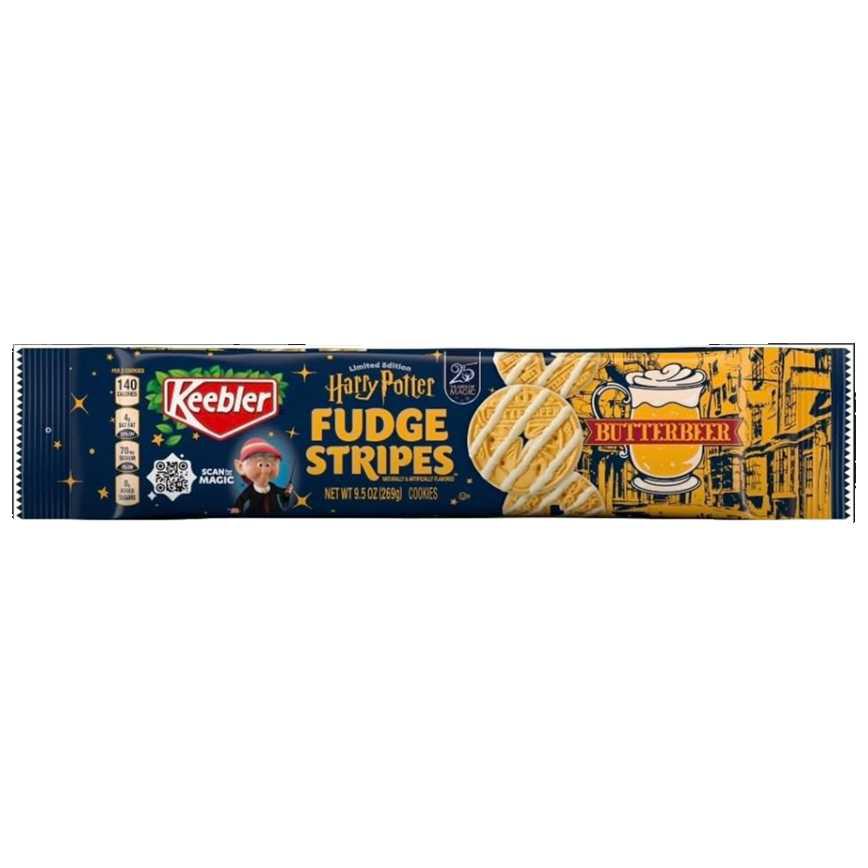 Keebler Fudge Stripes Harry Potter Butterbeer Cookies 9.5 oz.