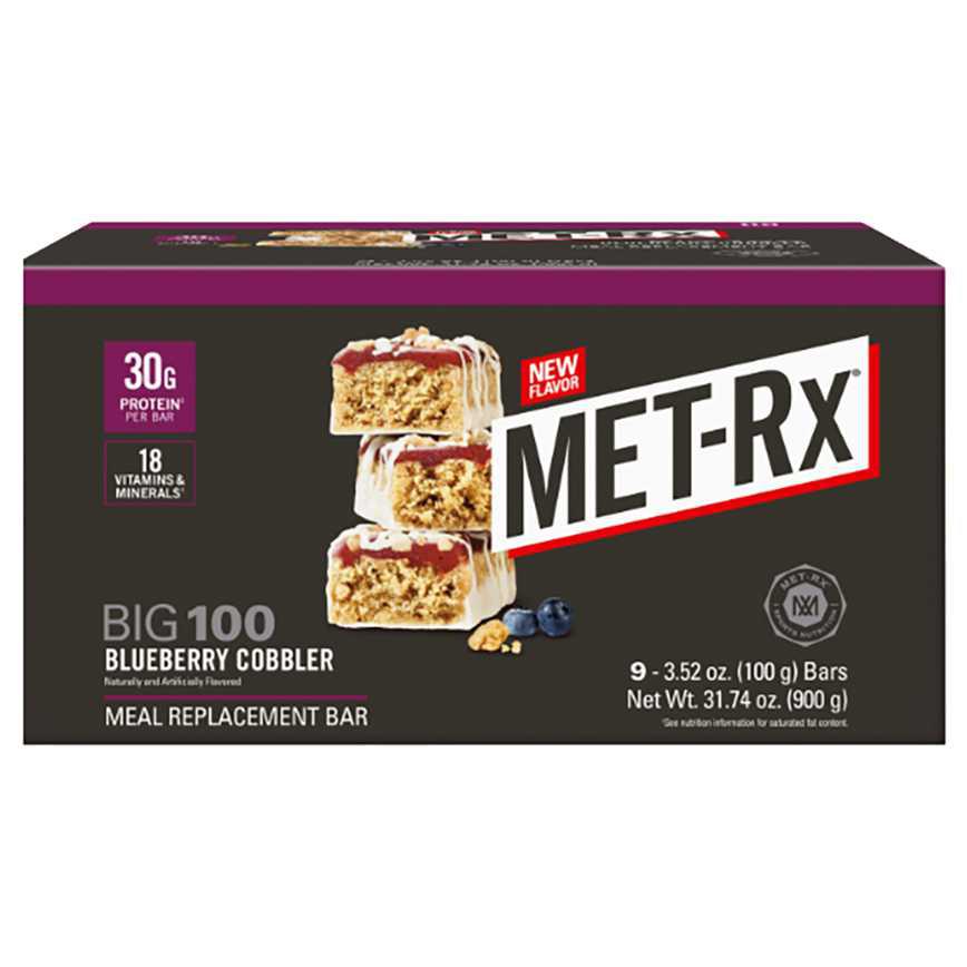 Met-RX Meal Replacement Bars Blueberry Cobbler 9 ct.