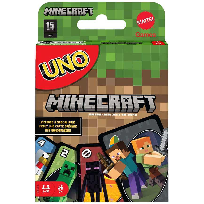 Mattel Games UNO Minecraft Card Game