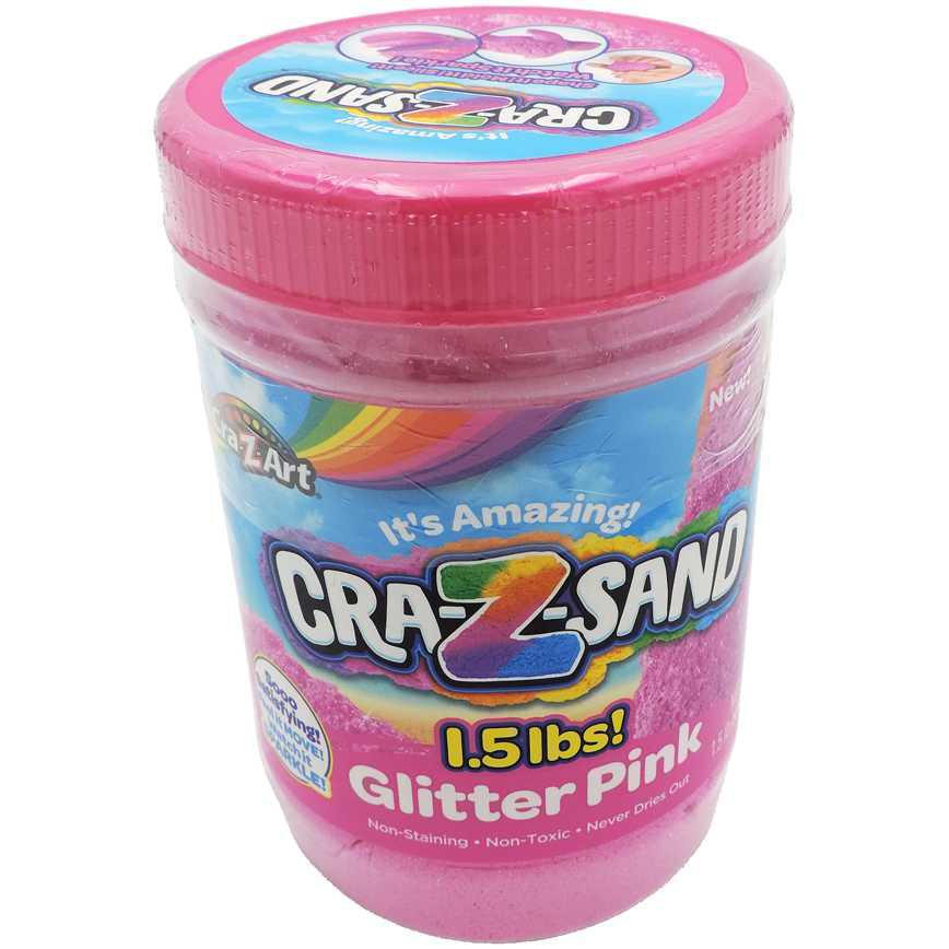Cra-Z-Art Cra-Z-Sand Glitter Pink 1.5 lb.