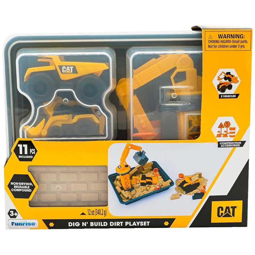 Cat Dig 'N' Build Playset