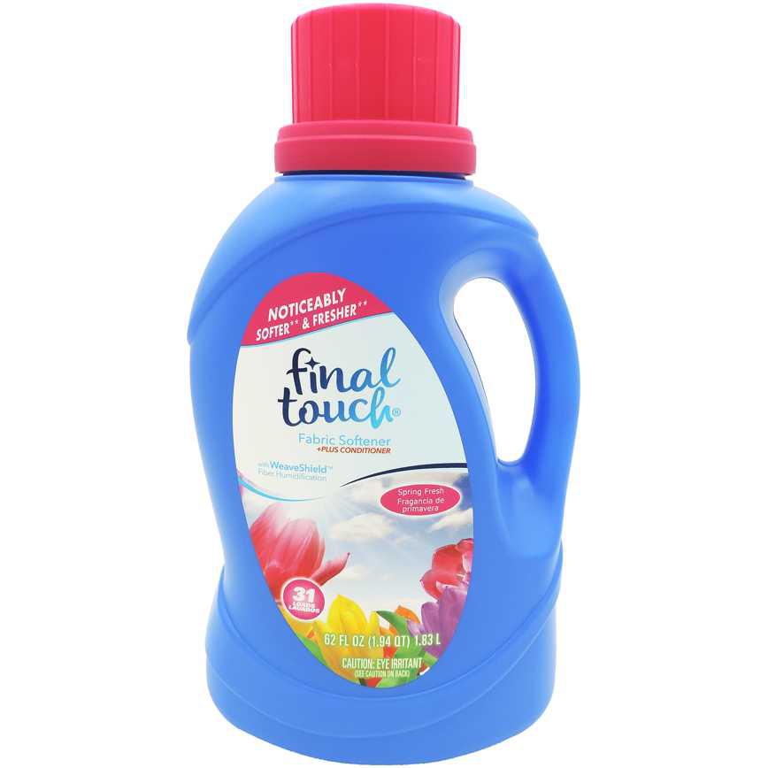 Final Touch Laundry Detergent Spring Fresh Scent 62 oz.