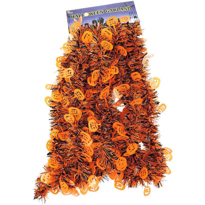 Halloween Tinsel Garland 12'