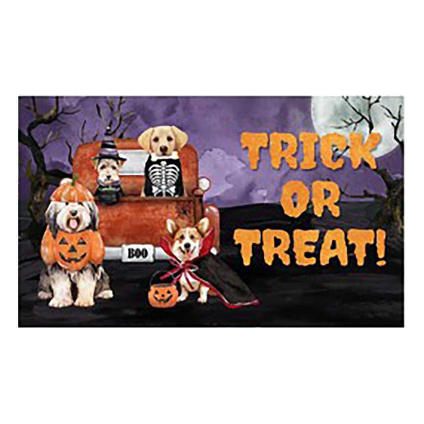 Halloween Rubber Mats 18" x 30"