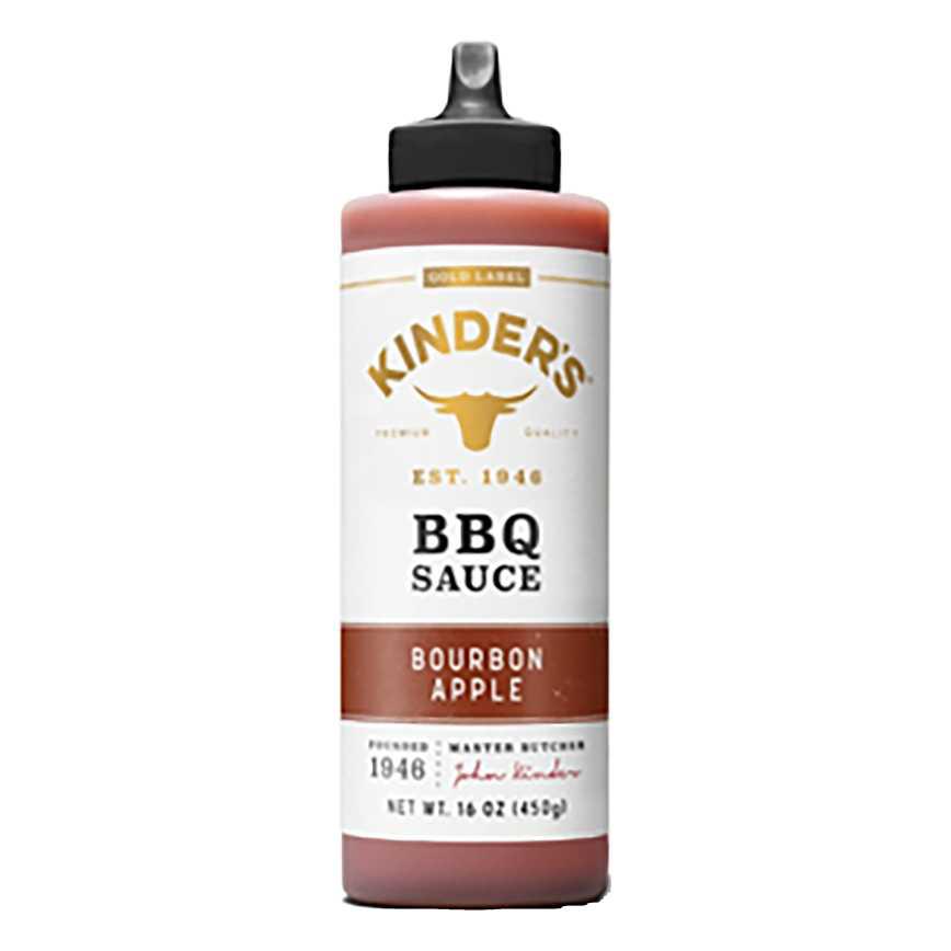 Kinder's Gold Label BBQ Sauce Bourbon Apple 16 oz.