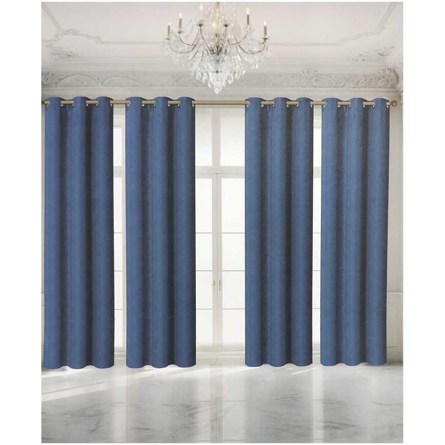 Embossed Room Darkening Window Panels 4 pk.