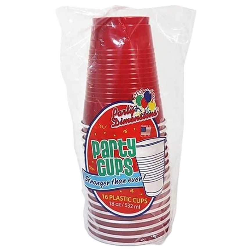 Party Dimensions Red Party Cups 16 ct. 18 oz.
