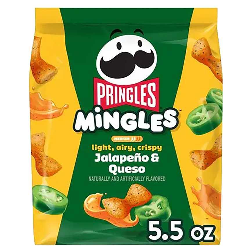 Pringles Mingles Jalapeño &amp; Queso 5.5 oz.