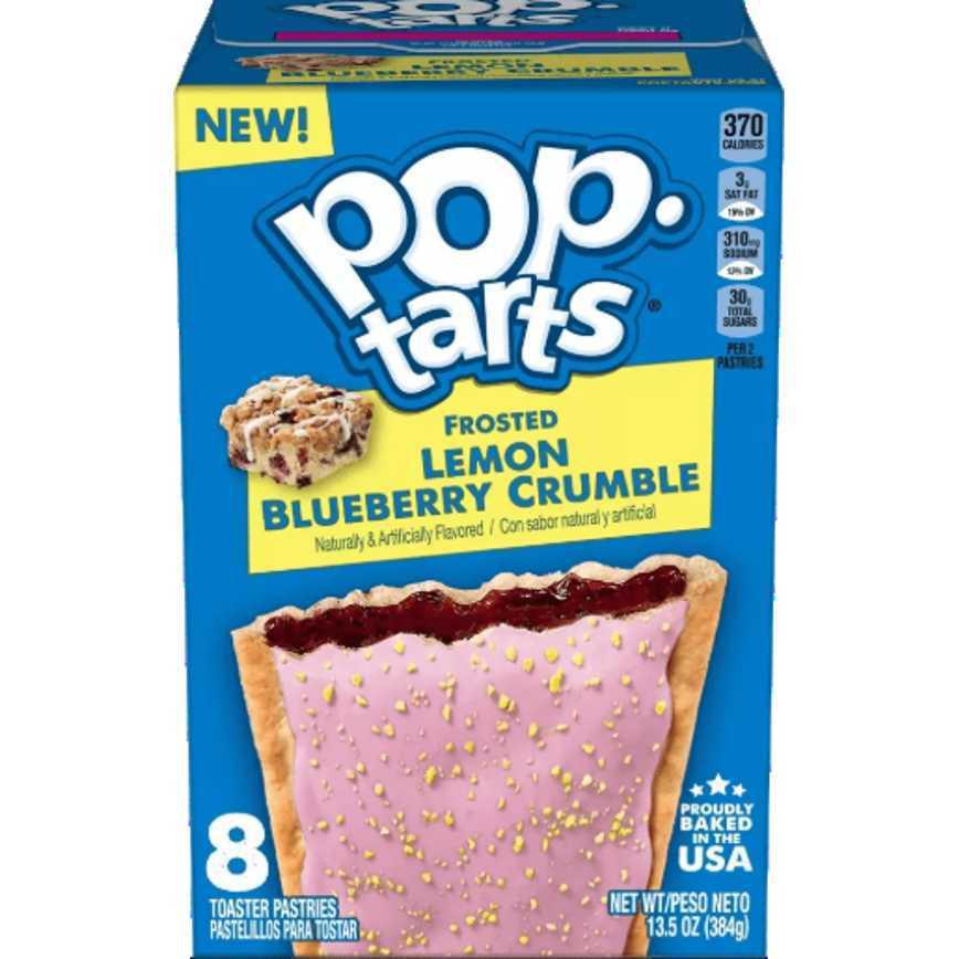 Pop-Tarts Frosted Lemon Blueberry Crumble 8 ct.