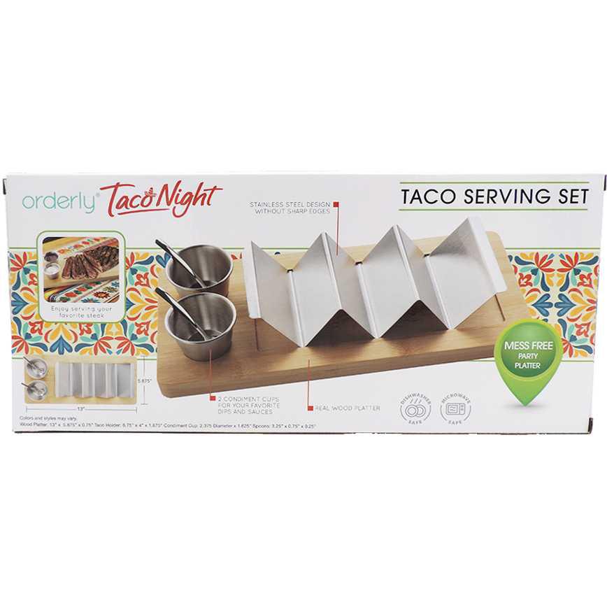Taco Night Serving Set