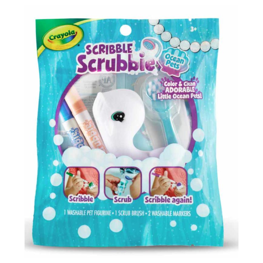 Crayola Scribble Scrubbie Ocean Pets