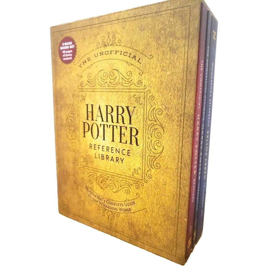 Harry Potter 3 Vol. Unofficial Reference Library