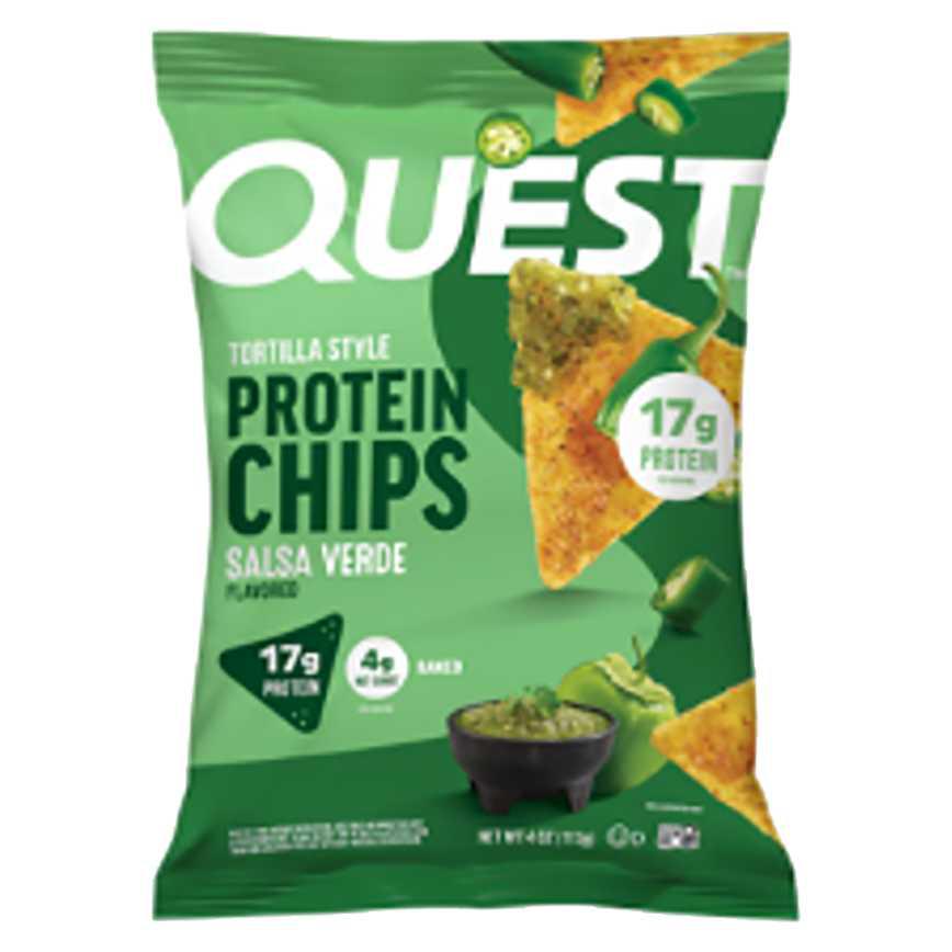Quest Protein Chips Salsa Verde 4 oz.