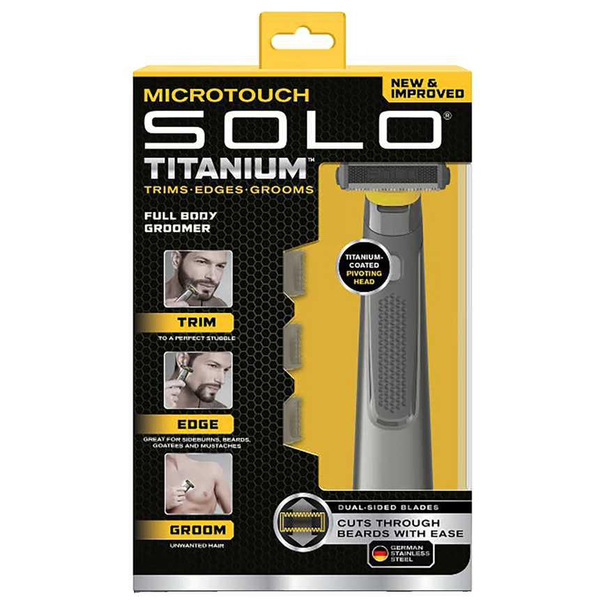 As Seen On TV MicroTouch Solo Full Body Groomer