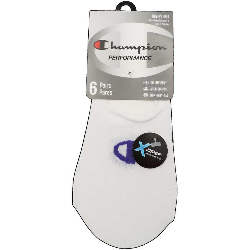 Champion Performance Women's Liners 6 pk.