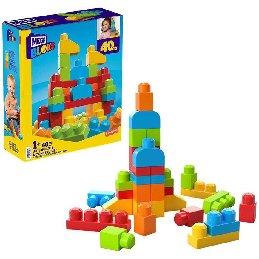 Mega Bloks Let’s Build It Set 40 pc.