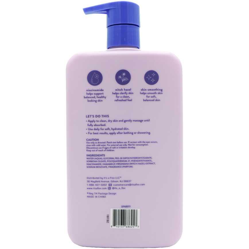 Spa Scentials Clarifying Body Lotion Lavender Vanilla Scent 1 L.