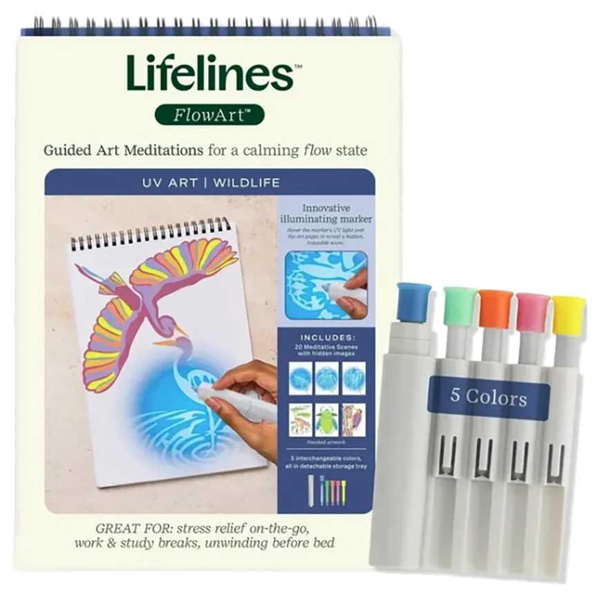 Lifelines FlowArt: Wildlife UV Art