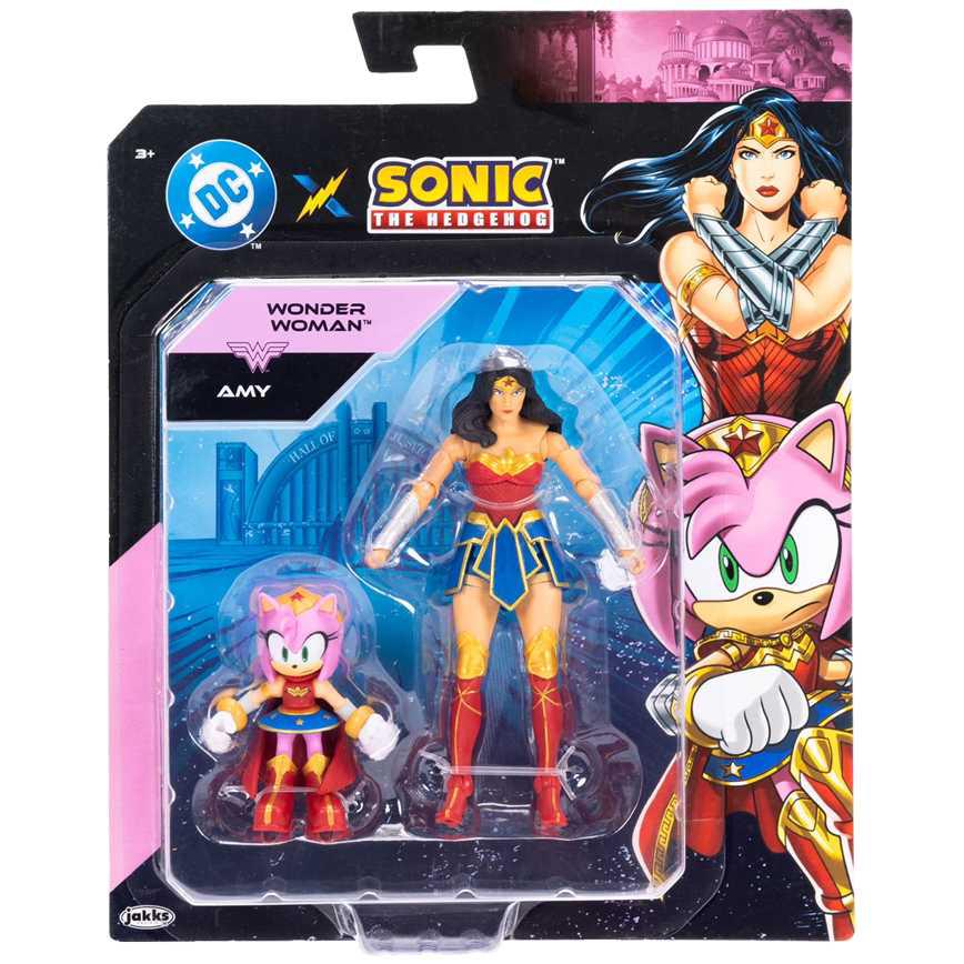 Jakks Pacific DC Comics Amy and Wonder Woman Action Figure 2 pk.