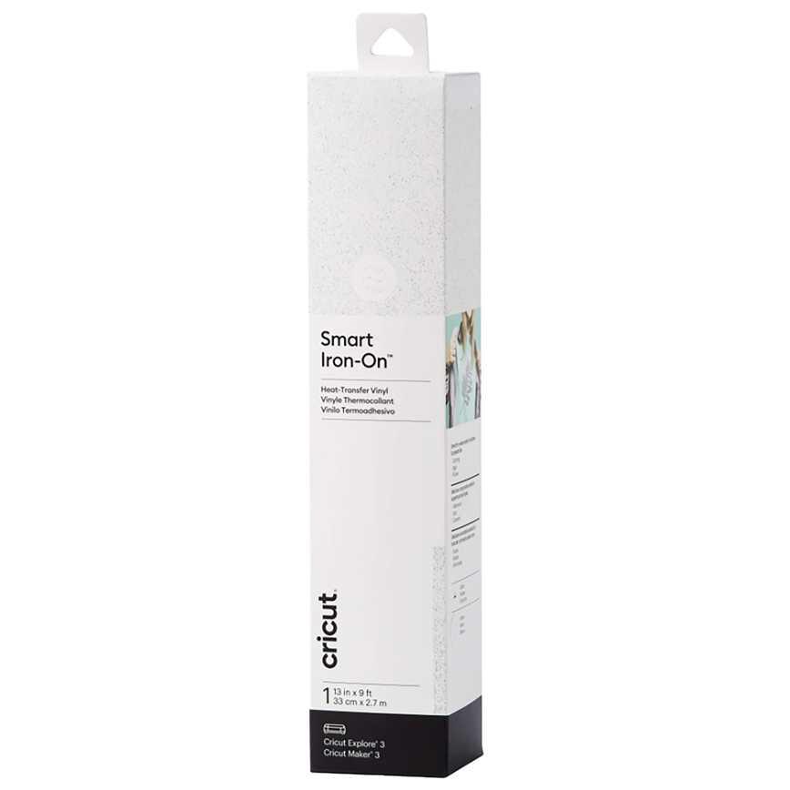 Cricut® Smart Iron-on Glitter White 13” x 9'