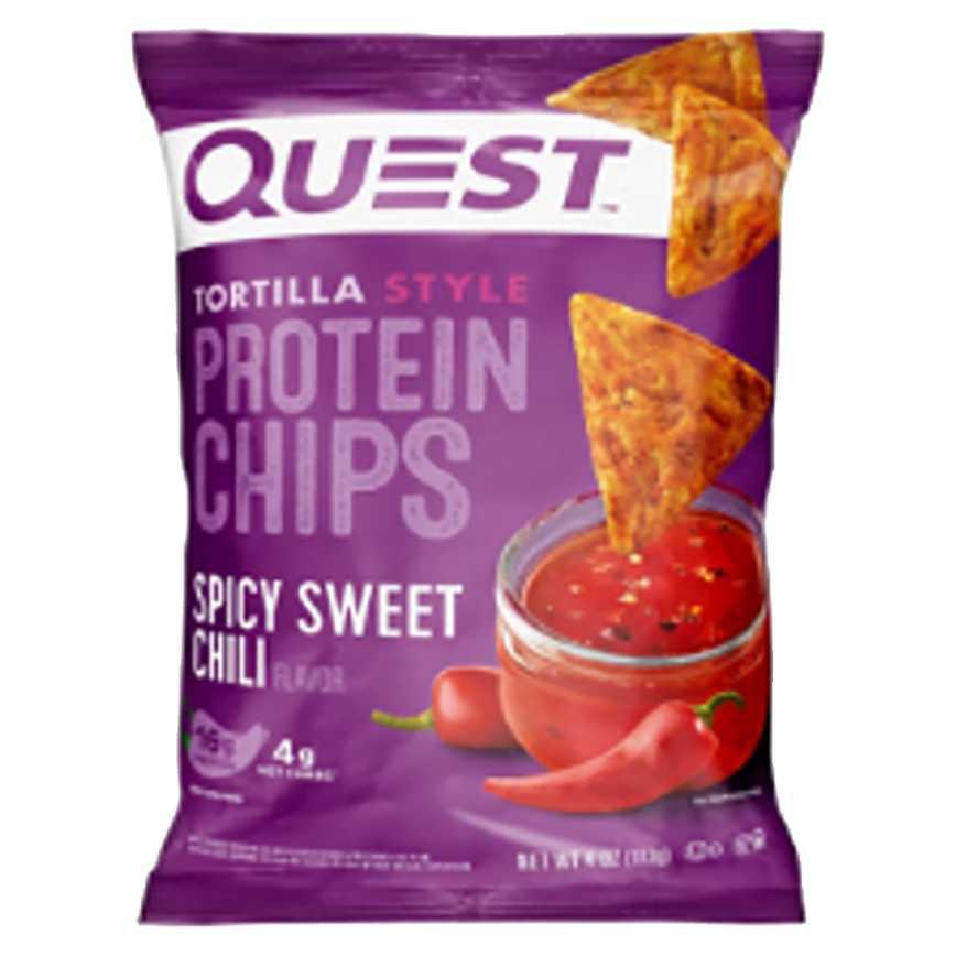 Quest Tortilla Style Protein Chips Spicy Sweet Chili 4 oz.