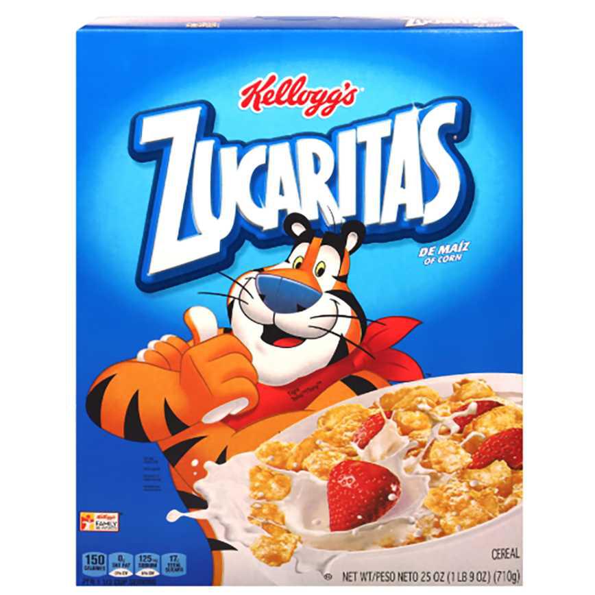 Kellogg's Zucaritas Frosted Corn Flakes Cereal 25 oz.