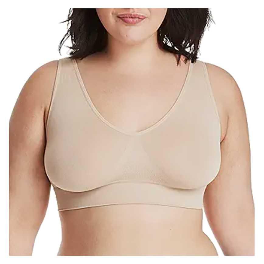 Hanes Seamless Wireless Pullover Bras Plus Size