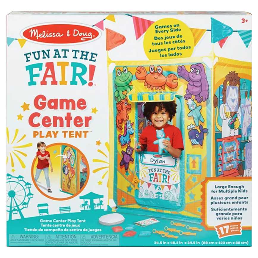 Melissa & Doug Fun at the Fair! Game Center Play Tent