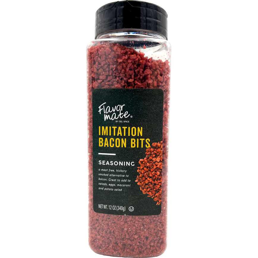 Flavor Mate Imitation Bacon Bits Seasoning 12 oz.