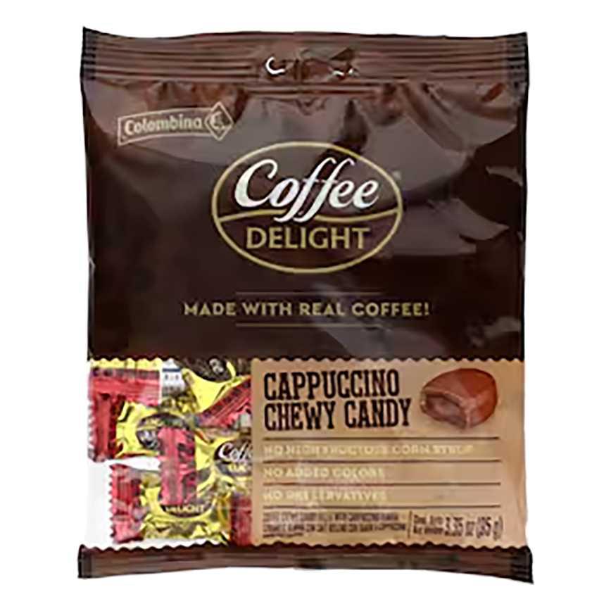 Colombina Coffee Delight Cappuccino Chewy Candy 3.35 oz.