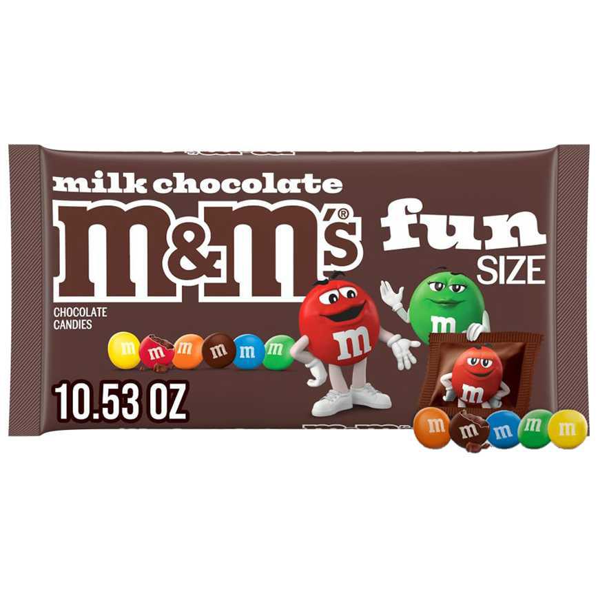M&amp;M's Milk Chocolate Fun Size Chocolate Candies 10.53 oz.