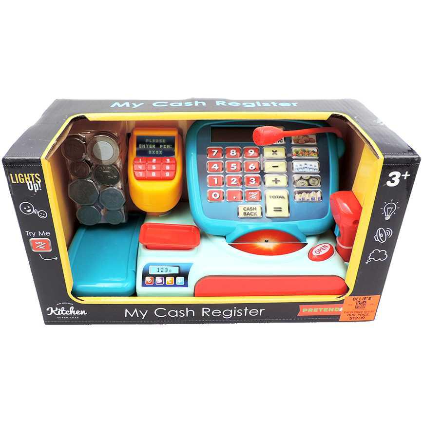 Kitchen Super Chef My First Cash Register Lights and Sounds