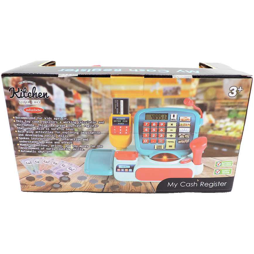 Kitchen Super Chef My First Cash Register Lights and Sounds