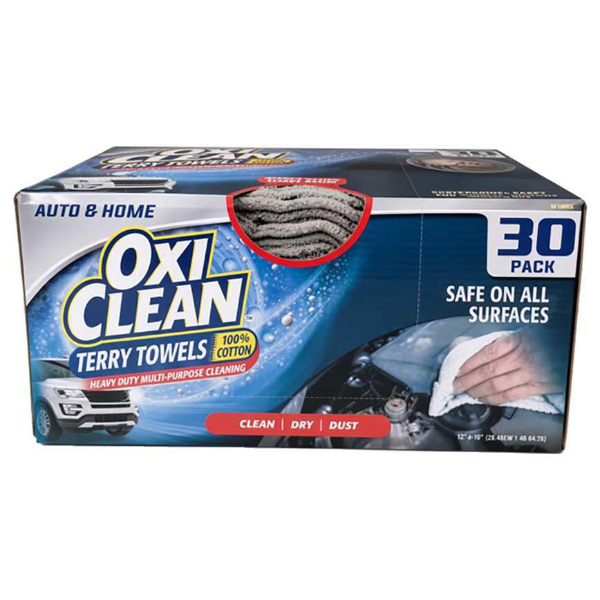 Oxi Clean Terry Towel Box 30 ct.