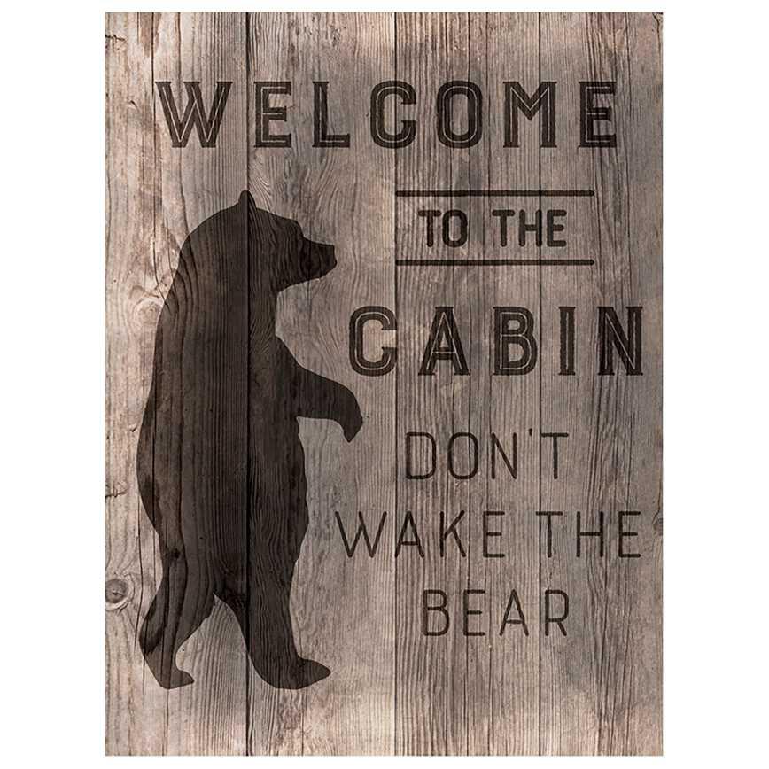 Lodge Decor Assortment 16" x 12"