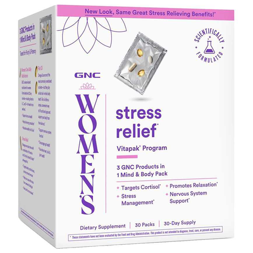 GNC Women's Stress Relief Vitamin Pack 30 ct.