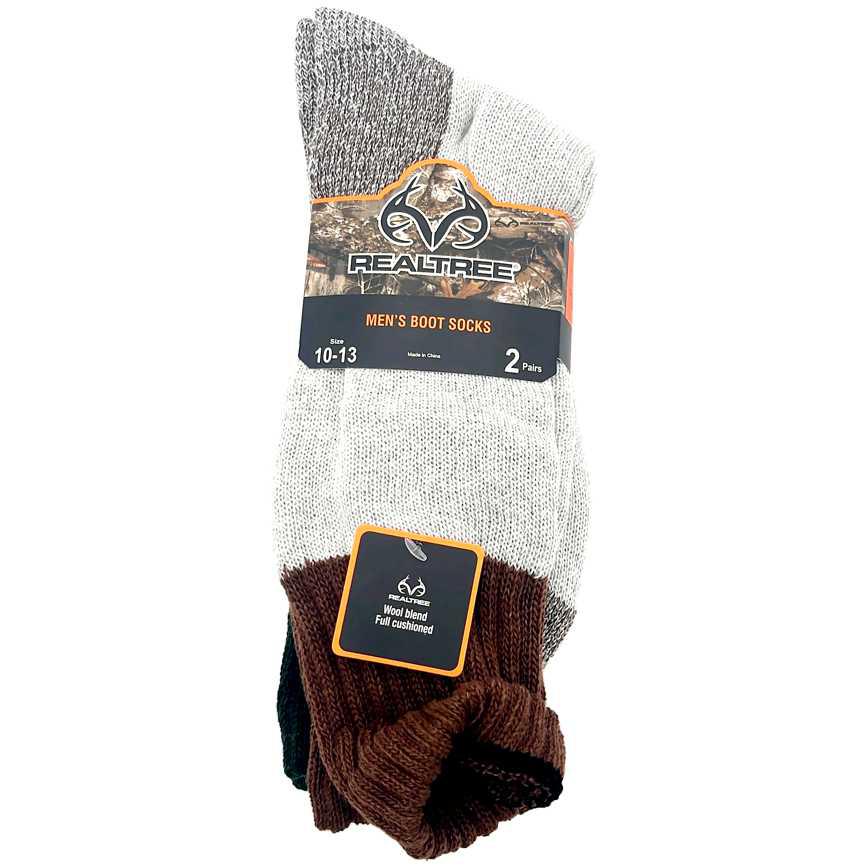 Realtree Men’s Boot Socks 2 pk.