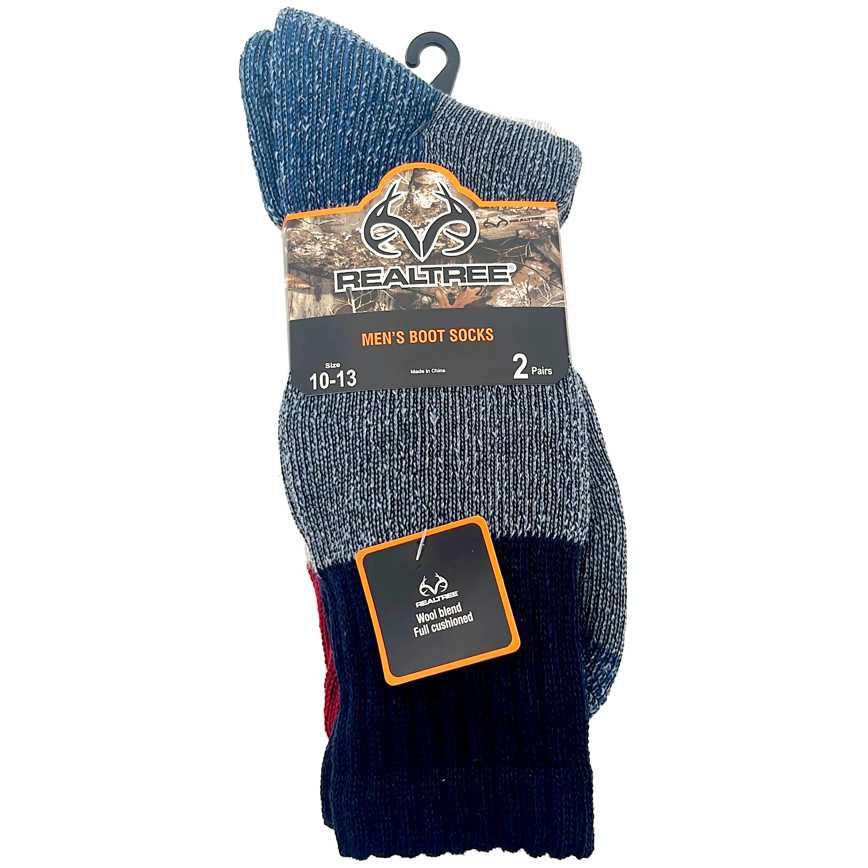 Realtree Men’s Boot Socks 2 pk.